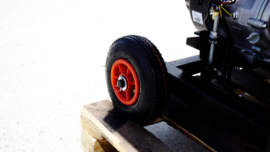 Häcksler REMET RS120 | 15 PS Benzinmotor + PTO-Antrieb