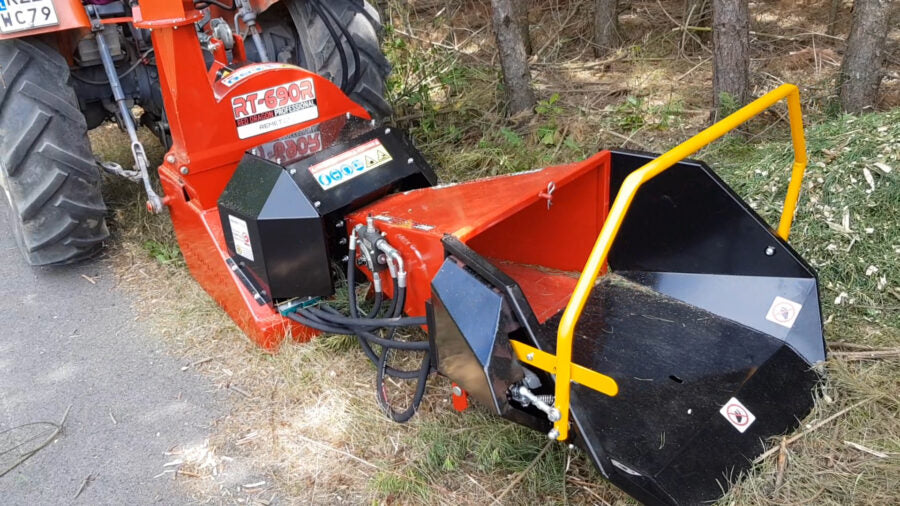 REMET RT-690R PTO – die optimale Wahl für professionelles und sicheres Häckseln mit Traktorunterstützung!
