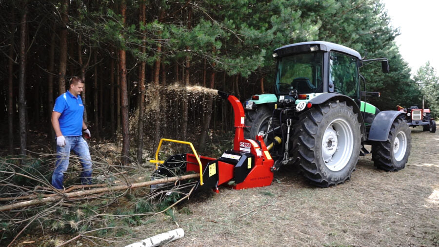 REMET RT-690R PTO – die optimale Wahl für professionelles und sicheres Häckseln mit Traktorunterstützung!