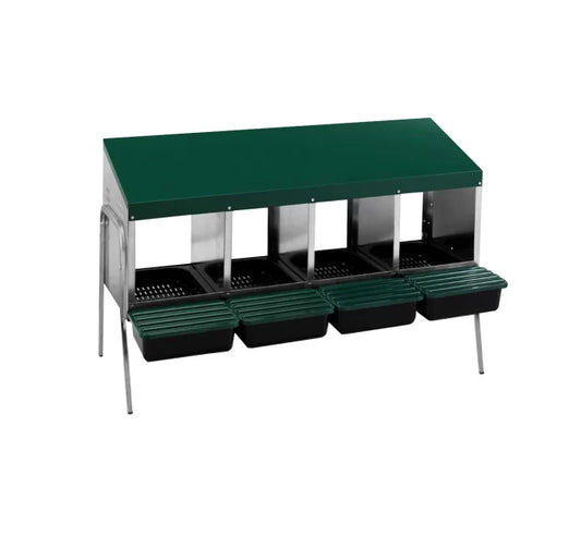 Legenest/Abrollnest MG-05WS PROFI mit Metallbeinen und Eierschublade. Ideal für Hausgeflügel. Hygienisch & leicht zu reinigen.