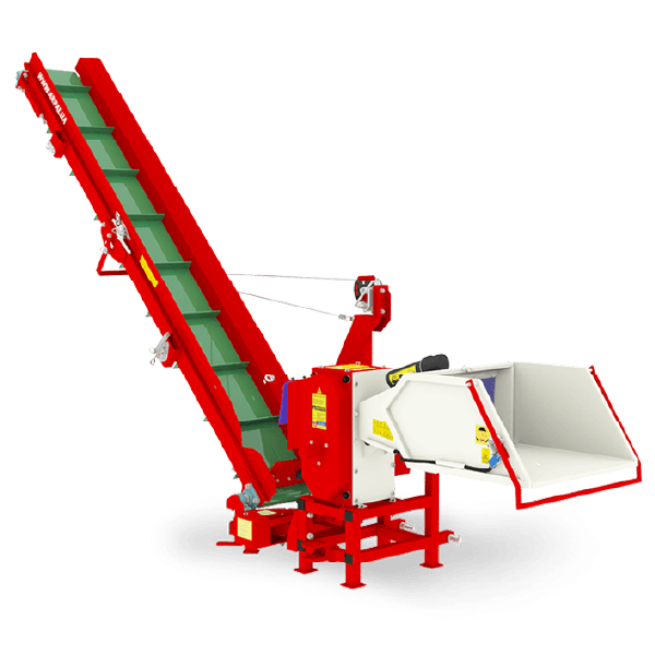 Zweigehäcksler AM-120PTO-K PRO - Leistungsstarker Häcksler für Äste bis 120 mm Durchmesser