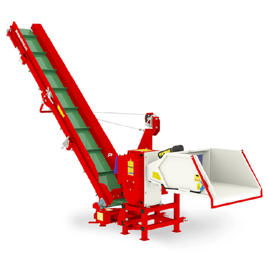 Zweigehäcksler AM-120PTO-K PRO - Leistungsstarker Häcksler für Äste bis 120 mm Durchmesser