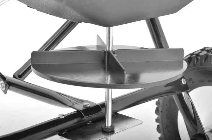 Streuwagen – Salzstreuer MI-60 60L für Streusalz, Sand, Dünger & Saatgut