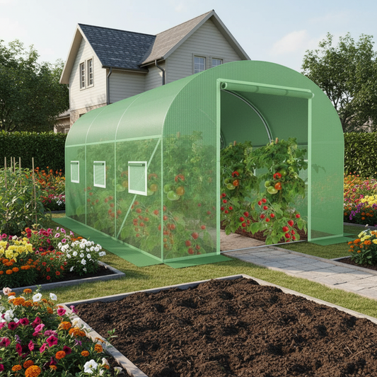 Foliengewächshaus 3 * 2 * 2 m, Polyethylen 180 g/m², UV-beständig, Rohr 26 * 0,8 mm